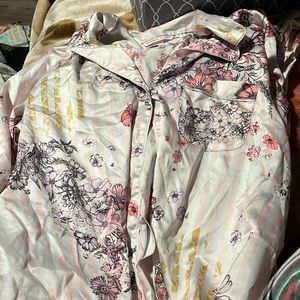 Victoria secret silk pj set